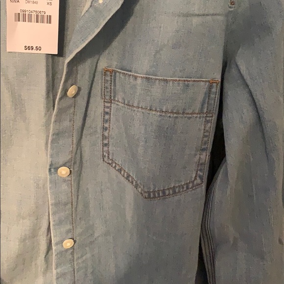 J crew jean shirt - perfect fit - Picture 3 of 4